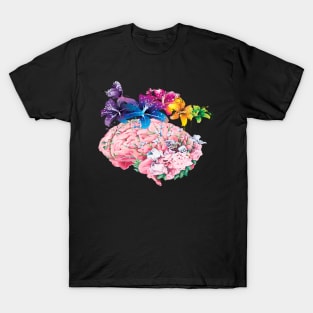 Flower Brain shirt T-Shirt